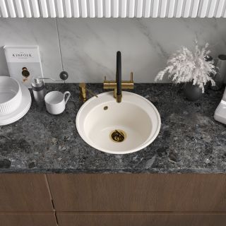 Смеситель для кухни Reflexion Lago RX9902GD брашированное золото